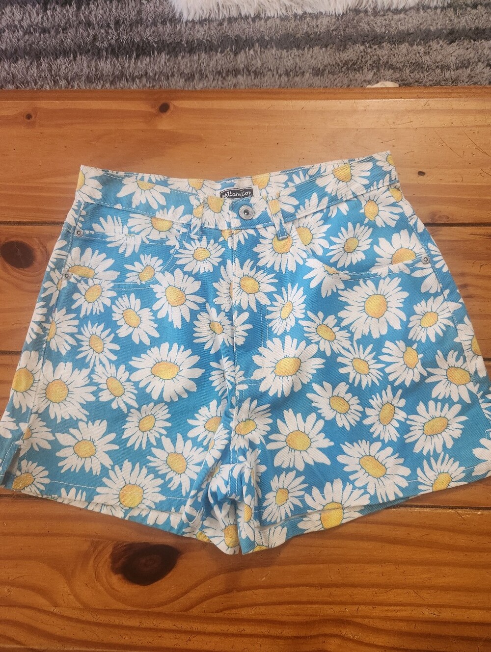 Vintage Xhilaration Floral Shorts Multi Color Size 9/10